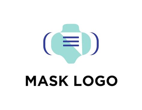 premium vector mask logo