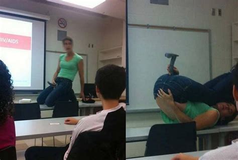 this happened during a health class lesson on sex… truth sayer