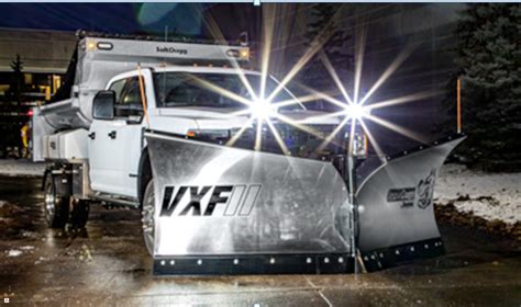 snowdogg vxf ii snow plow iron valley equipment work ready trucks equipment