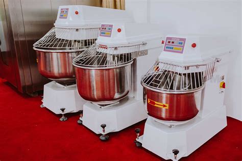 double speed painted body digital commercial spiral dough mixer hsad chinese restaurant
