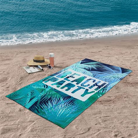 mainstays oversized cotton multi color beach towel beach party walmartcom