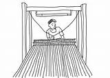 Loom Handloom Handlooms sketch template