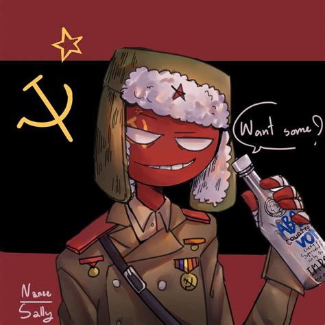 Ussr Countryhumans Country Art Anime Art Reference Poses Gambaran