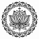 Mandala Mandalas Pngtree Tatuagem Fleur Loto Tatouage Mehndi Cricut Vectores Circular Vectorified Dividers Bunga Teratai Tato 1082 Pintura Source Motif sketch template