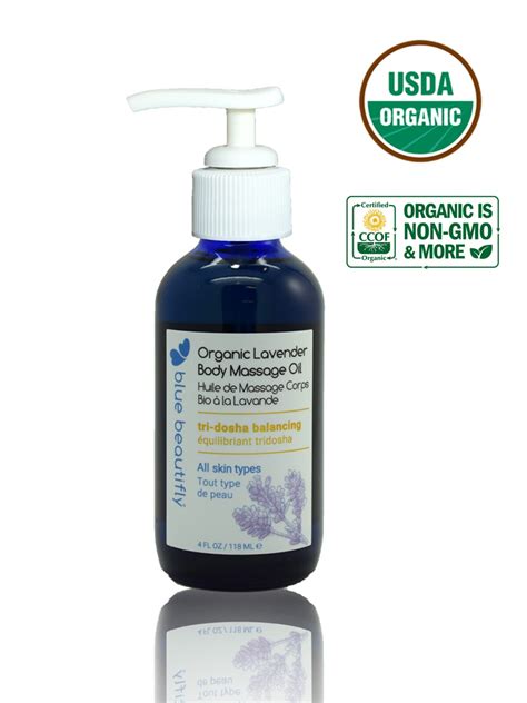 organic lavender body massage oil blue beautifly