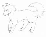 Wolf Wolves Realistic sketch template