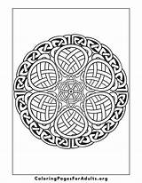 Coloring Pages Celtic Zendoodle Adults Freebies Printable Crafts Patterns Getcolorings Color Popular Craft Knots sketch template