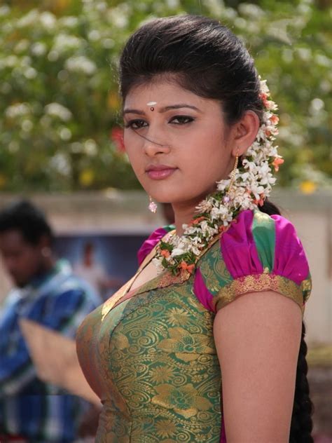 atozimages thuttu tamil  actress cute  saree stills