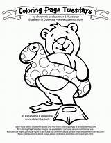 Coloring Pages Hope Bear Cool Water Book Swim Designs Feel Better Dulemba Colouring Tuesday Open Lee General Printable Suit Popular sketch template
