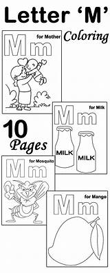 Coloring Preschool Pages Letter Kids Letters Printable Activities Worksheets Craft Sheets Choose Board Printables Colouring sketch template