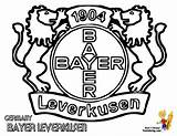 Logo Coloring Pages Leverkusen Bayer Soccer Club Coloringpagesfortoddlers Clip Kids Football Adults German Iniesta Comments Germany Fifa Disimpan Dari Coloringhome sketch template