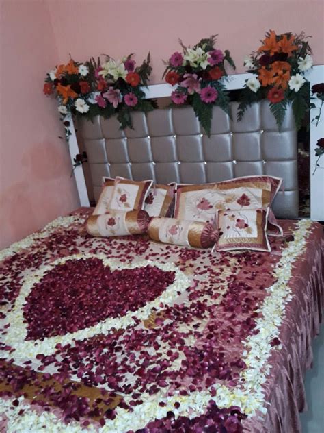 bridal bed room decoration  st night gurgaon delhi noida