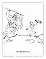 Goliath Saul Tries Activities sketch template