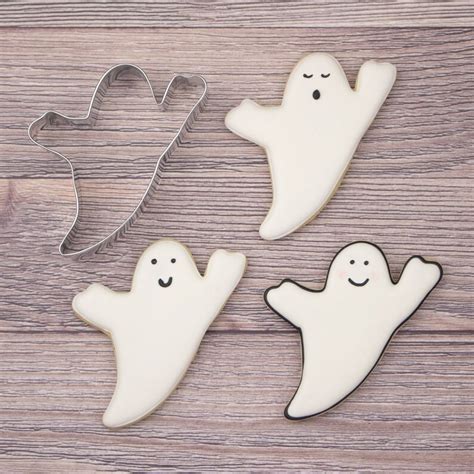 ghost cookie cutter halloween cookie cutter autumn cookie etsy