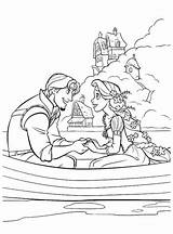 Coloring Flynn Rider Rapunzel Pages Supercoloring Categories sketch template