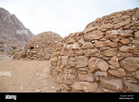 historic jebel hafeet beehive tombs stock photo alamy