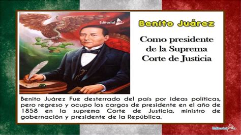 Biografía De Benito Juarez Para Niños De Primaria Y