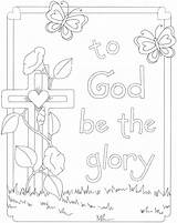 Easter Coloring Pages Sunday Printable School Christian Jesus Religious Book Getdrawings Color Bible Getcolorings sketch template