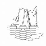 Refinery Vector Gas Illustrations Similar Oil Clip sketch template