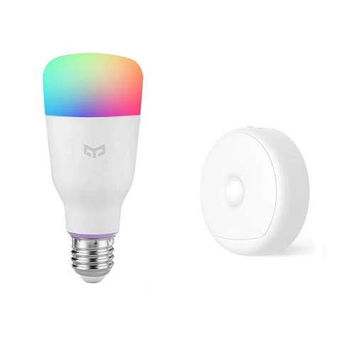 buy yeelight combination light smart bulb  usb powered photosensitive