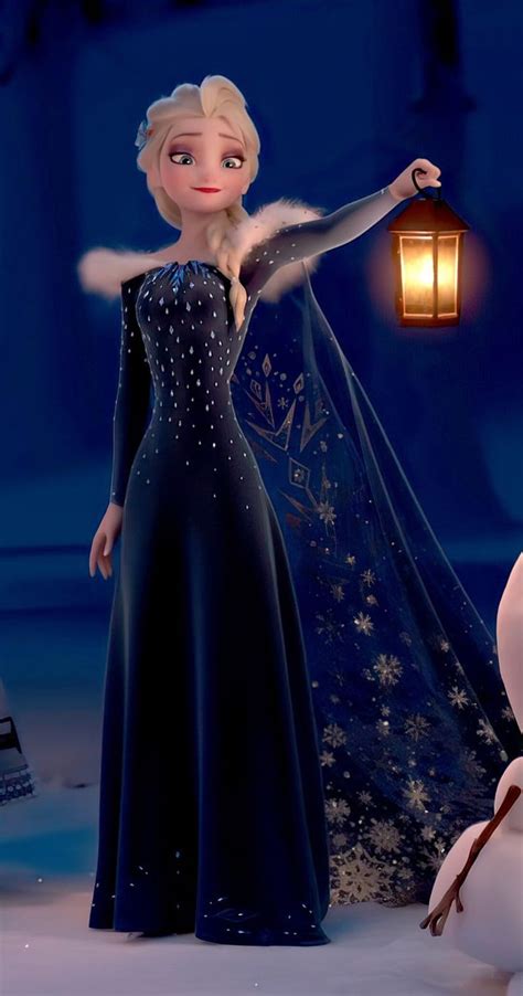 elsa  christmas blue gown cute elsa disney disney princess frozen frozen  hd phone