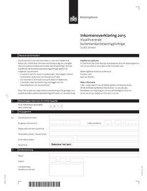 inkomensverklaring downloaden form fill   sign printable  template signnow