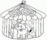 Circo Circus Zirkus Colorear Zirkuszelt Carpas Carpa Coloring Ausmalbild Malvorlagen Kostenlos Kleurplaten Circ Zauberer Março Ahiva sketch template