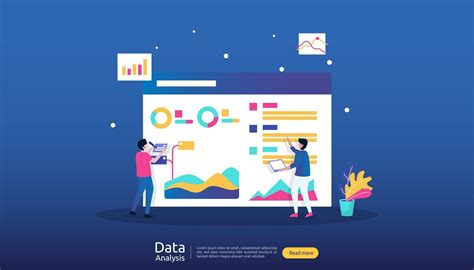 digital data analysis concept for market research and digital marketing