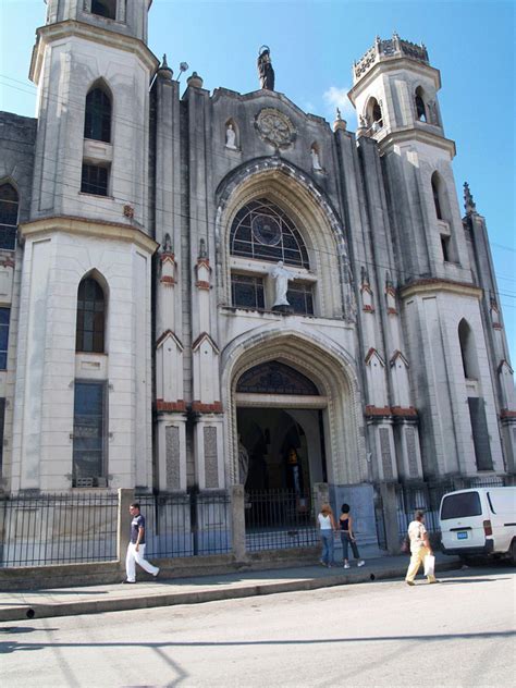 city cathedral  santa clara cuba image  stock photo public