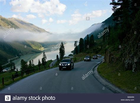vehicles   country road kaunertal tyrol austria europe