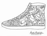 Coloring Shoes Pages Shoe Printable Print Adults Cool Kendra Jordan Adult Curry Color Sheets Google Popular Kids Coolest Tennis Nike sketch template