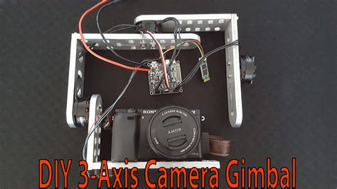 diy  axis camera stabilizer gimbal