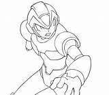 Coloring Megaman Pages Comments Coloringhome sketch template