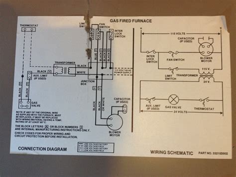 gas furnace wiring diagrams