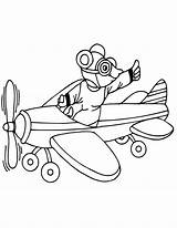 Airplane Coloring Cartoon Pages Airplanes Plane Clip Cute Cliparts Line Drawing Amelia Clipart Animated Air Kids Colouring Earhart Mouse Sheets sketch template