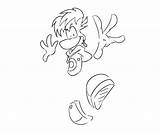 Rayman Coloring Pages Games Printable sketch template