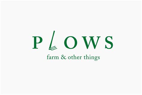 plows farm othe  cinamecard  behance typographic logo typographic layout