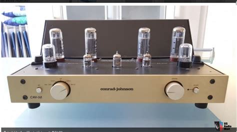 conrad johnson cav  integrated amplifier wanted  audio mart