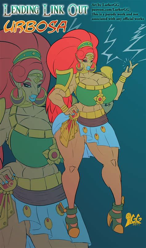 Lending Link Out Rendition Urbosa By Lurkergg Hentai