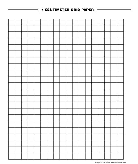 cm printable grid paper  printable paper