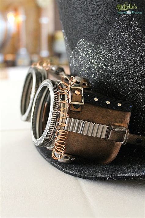 diy steampunk goggles michelle s party plan it