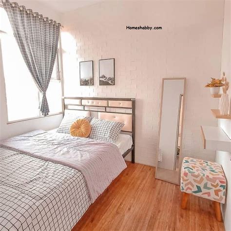 contoh desain kamar tidur ukuran    minimalis homeshabbycom