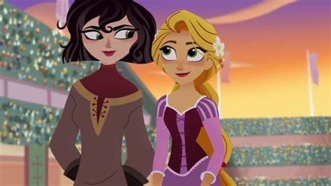 Tangled Cassandra And Rapunzel In 2020 Tangled Rapunzel