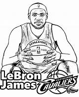 Lebron Coloring James Pages Cleveland Cavaliers Ronaldo Nba Printable Logo Sport Basketball Players Color Print Player Kolorowanki Sports Drawing Colouring sketch template
