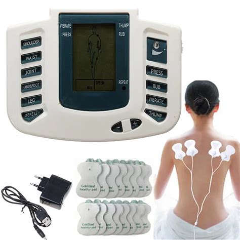 electric body massager slimming muscle stimulator full body pain relief therapy massager pulse