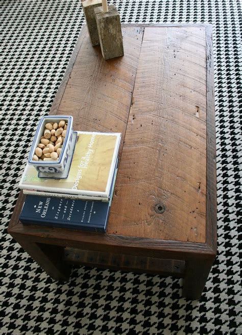 hand crafted rustic coffee table orleans