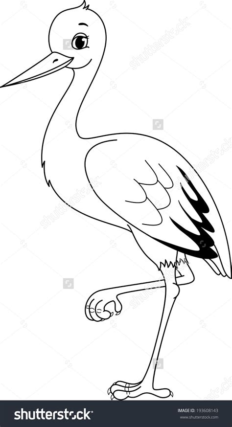 stork coloring  stork coloring