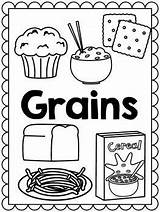 Food Groups Group Grains Coloring Pages Healthy Kids Preschool Grain Myplate Printable Activities Worksheets Kindergarten Nutrition Eating Plate School Breads sketch template