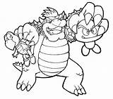 Bowser Koopa Drawing Pages Jr Coloring Clown Car Cat Invade Troop Mario Jeffy Printable Clipartmag Deviantart Drawings Chat Template Castle sketch template