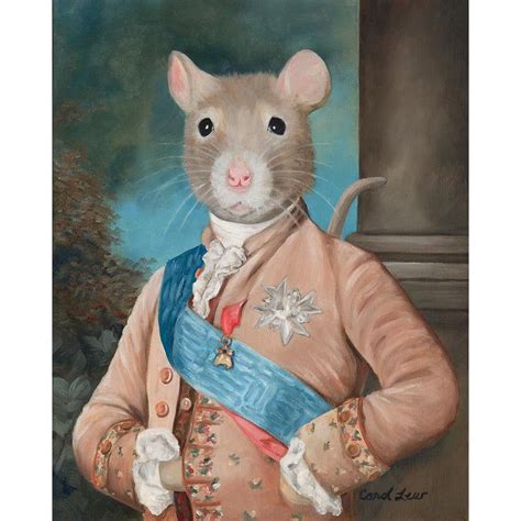 pet rat prints sir walter ratleigh vintage rat art rat  costume